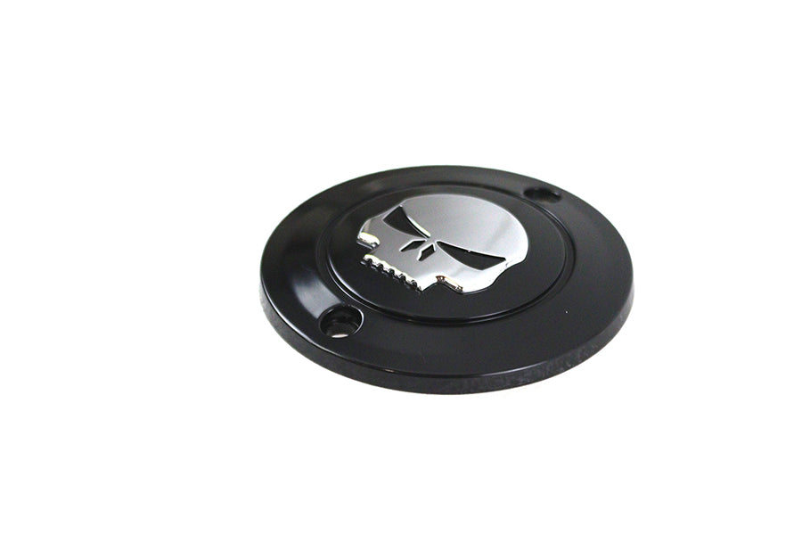 Skull Ignition System Cover 2-Hole Black