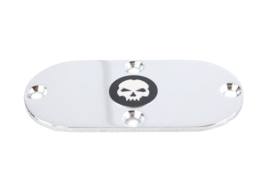 Skull Inspection Cover Chrome