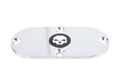 Skull Inspection Cover Chrome