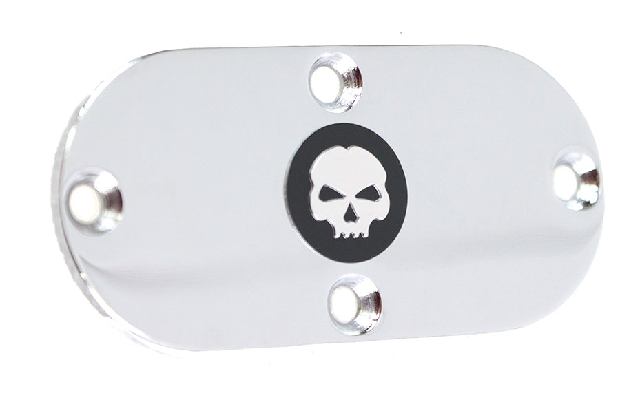 Skull Inspection Cover Chrome
