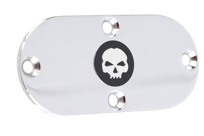 Skull Inspection Cover Chrome