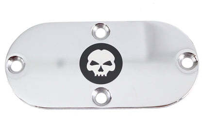 Skull Inspection Cover Chrome