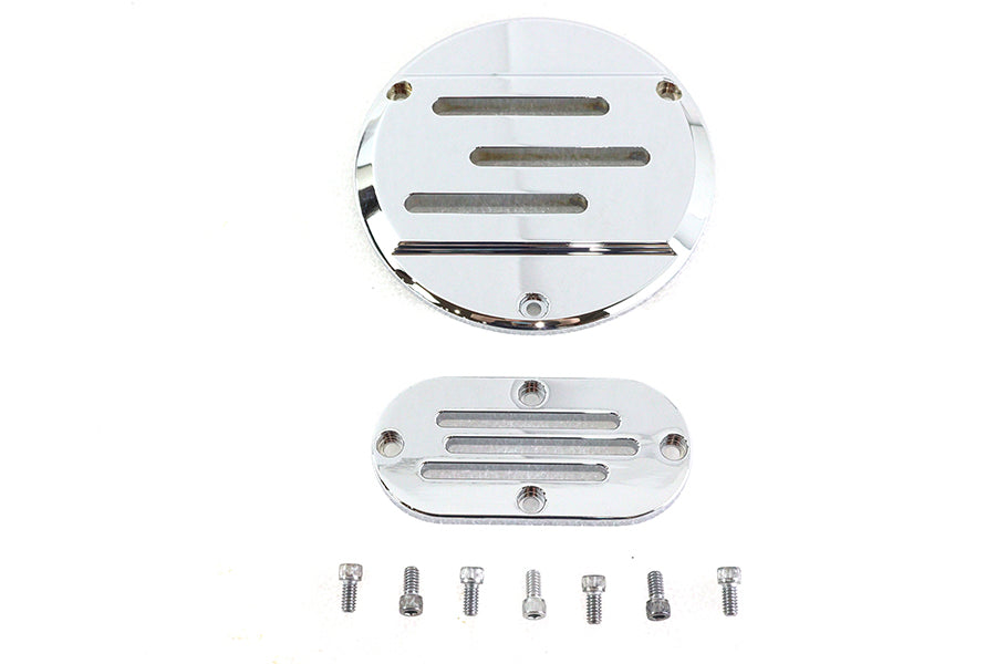 Vented Derby and Inspection Cover Kit Billet