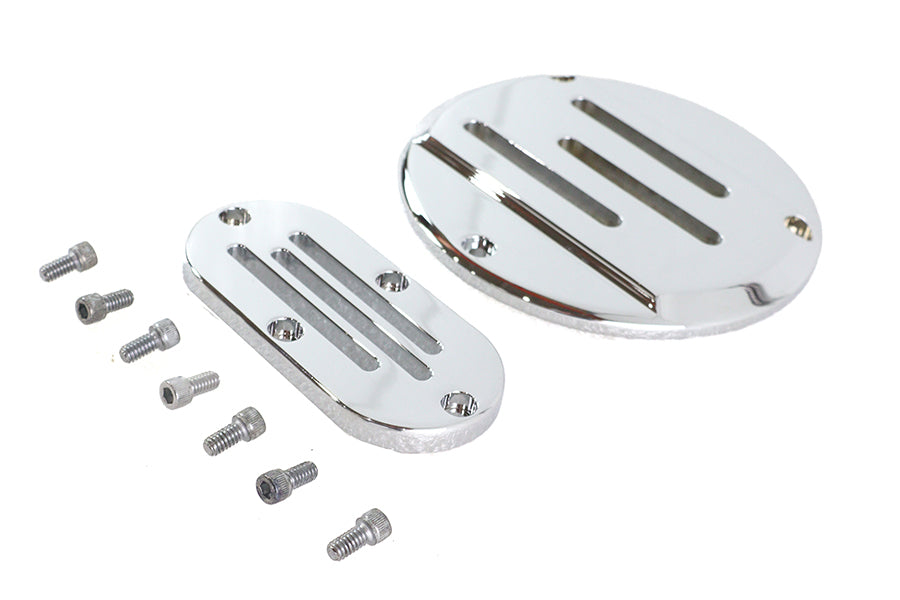 Vented Derby and Inspection Cover Kit Billet
