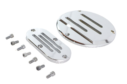 Vented Derby and Inspection Cover Kit Billet