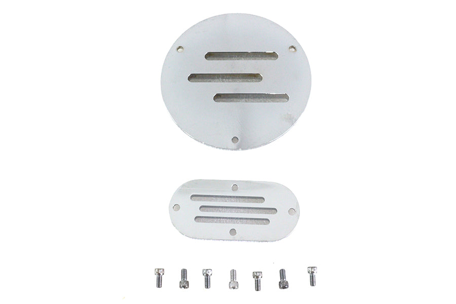 Vented Derby and Inspection Cover Kit Billet