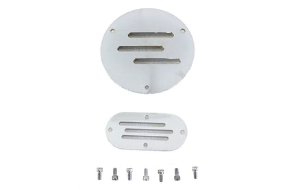 Vented Derby and Inspection Cover Kit Billet