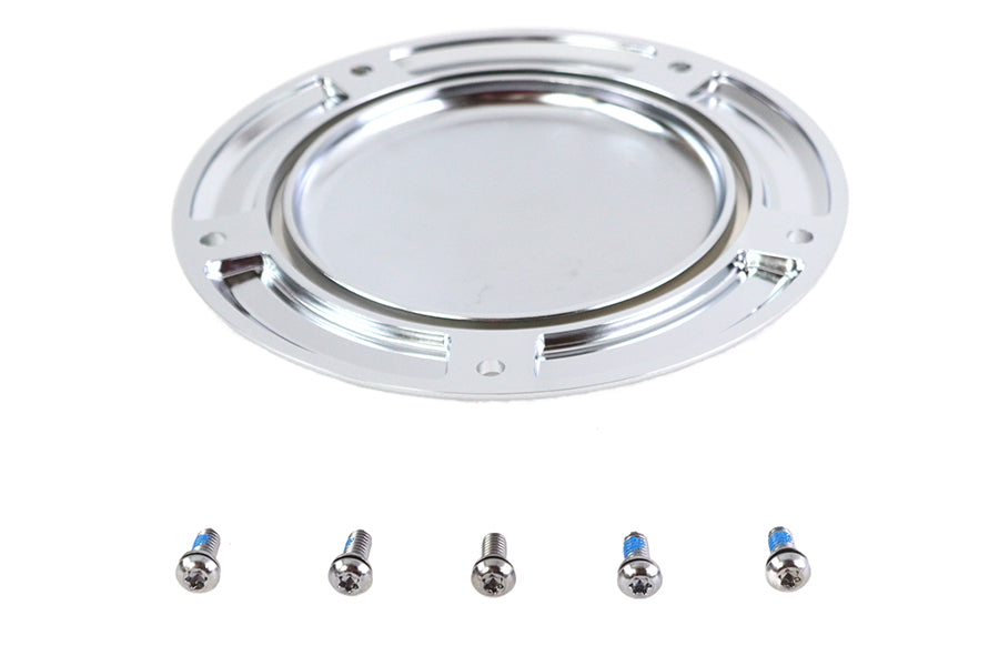 5-Hole Derby Cover Chrome