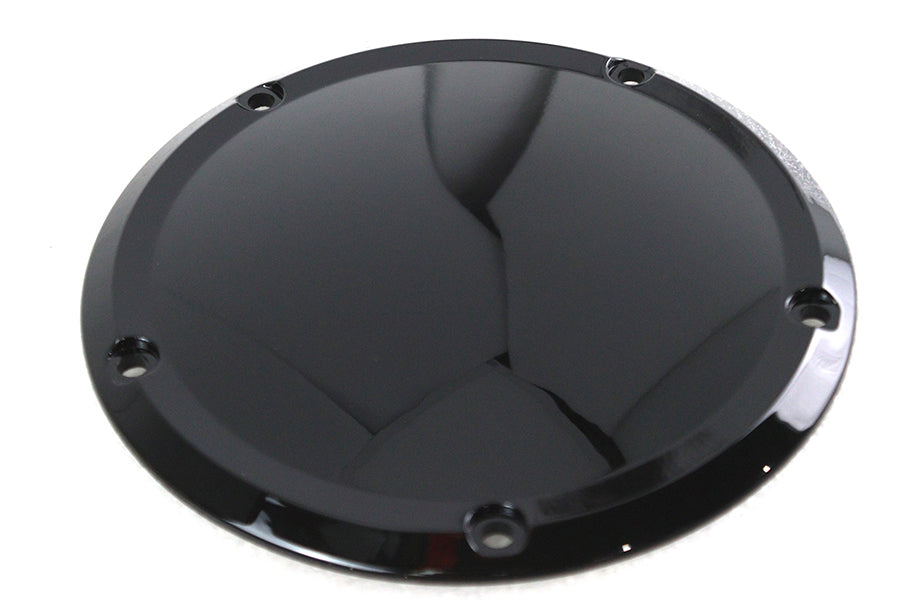 Gloss Black 5 Hole Smooth Derby Cover