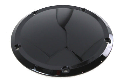 Gloss Black 5 Hole Smooth Derby Cover