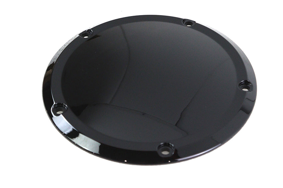 Gloss Black 5 Hole Smooth Derby Cover