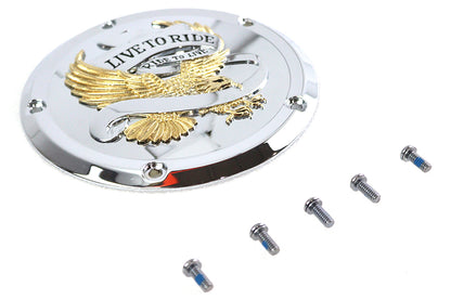 5-Hole Derby Cover Gold Inlay