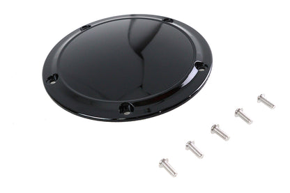 Gloss Black 5 Hole Smooth Derby Cover