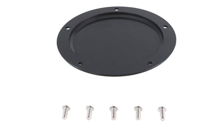 Gloss Black 5 Hole Smooth Derby Cover
