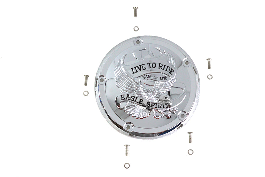 Eagle Spirit Derby Cover Chrome