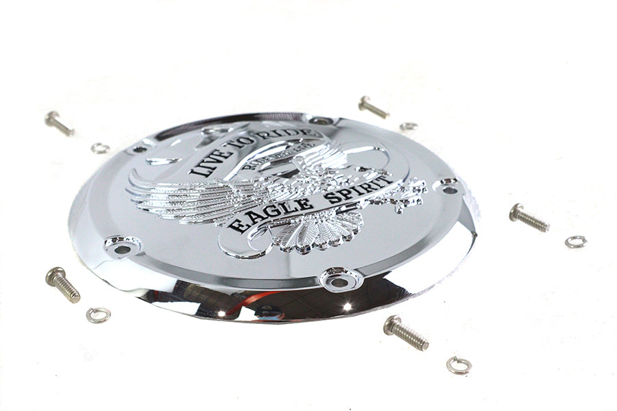 Eagle Spirit Derby Cover Chrome