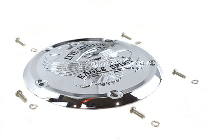 Eagle Spirit Derby Cover Chrome