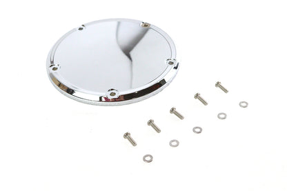 Chrome 5-Hole Smooth Derby Cover