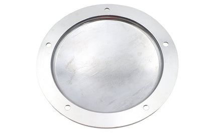 80 Finned Derby Cover Chrome