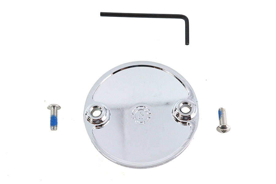 M8 Ignition System Cover Skull Chrome