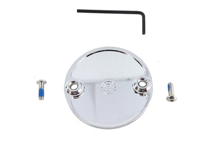 M8 Ignition System Cover Skull Chrome