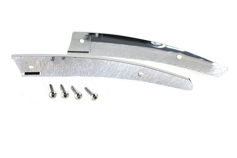 Road Glide Windshield Side Trim Kit Chrome