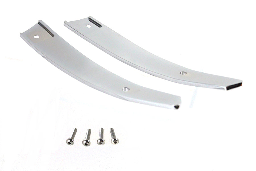 Road Glide Windshield Side Trim Kit Chrome
