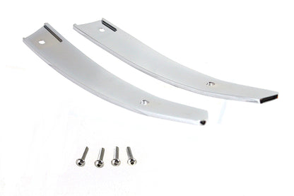 Road Glide Windshield Side Trim Kit Chrome