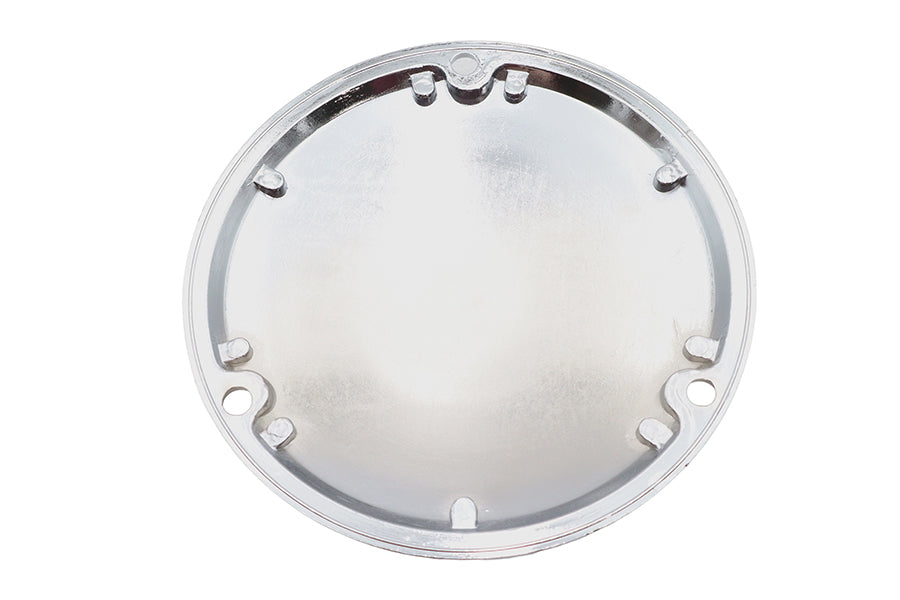 Finned Derby Cover Chrome