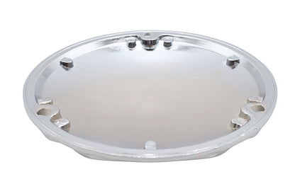 Finned Derby Cover Chrome