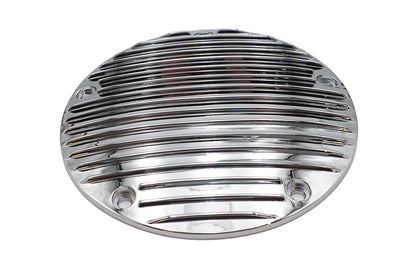 Finned Derby Cover Chrome