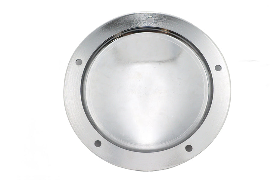 Finned Derby Cover Chrome