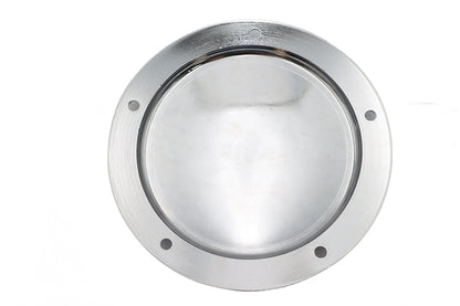 Finned Derby Cover Chrome