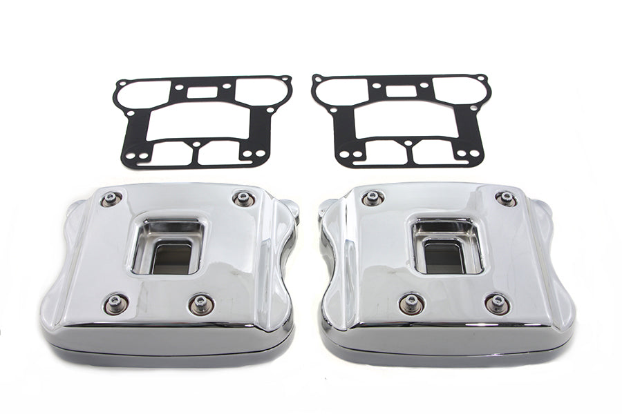 Rocker Box Cover Set Chrome