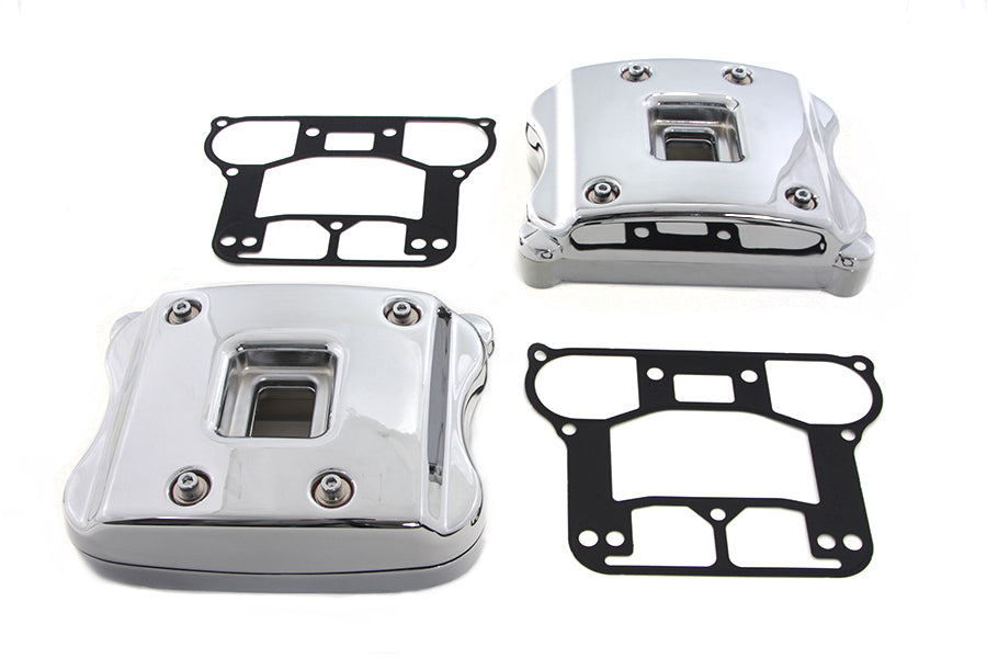 Rocker Box Cover Set Chrome