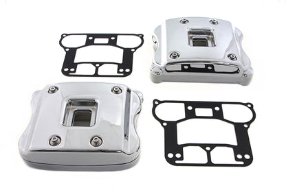 Rocker Box Cover Set Chrome