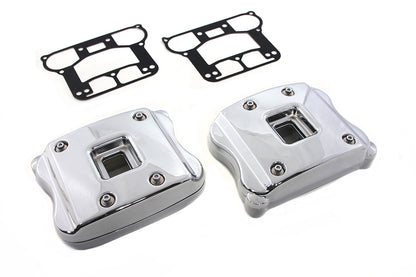 Rocker Box Cover Set Chrome