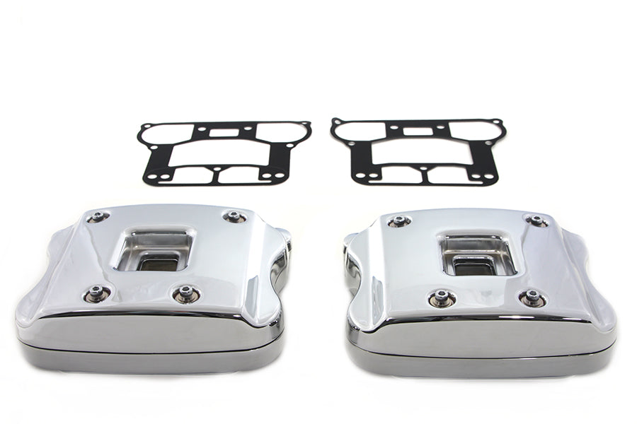 Rocker Box Cover Set Chrome
