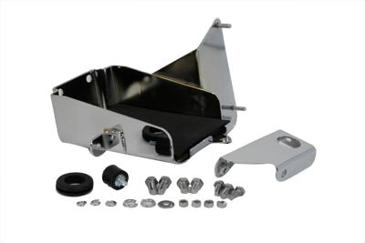 XLH Battery Carrier Kit Chrome