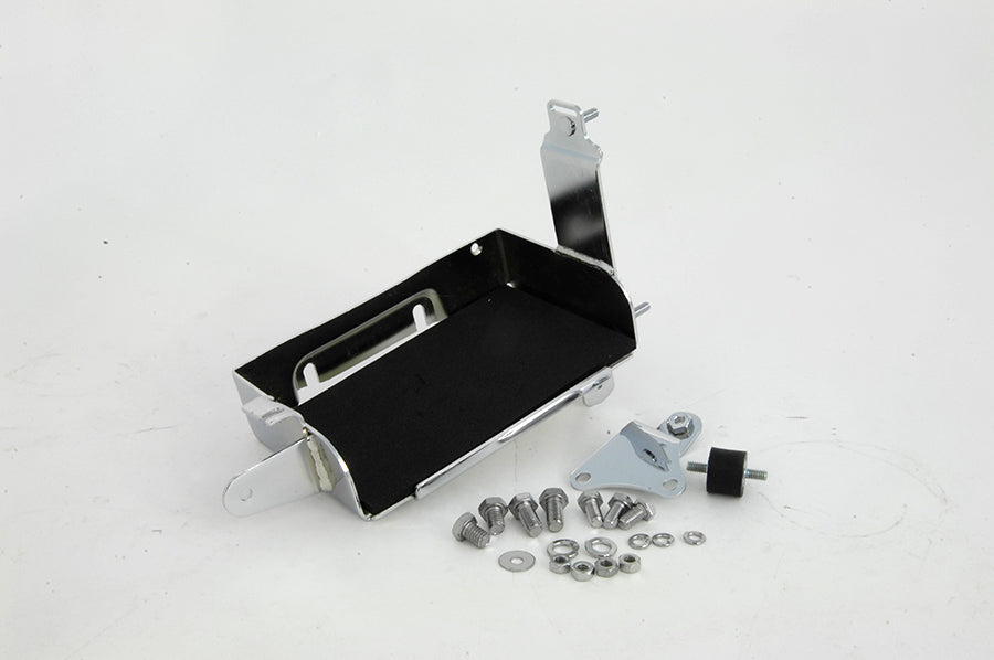 Chrome Battery Carrier Kit