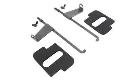 Parkerized Battery Rod Set with Flag and Pads