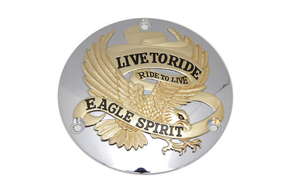 Eagle Spirit Derby Cover Gold Inlay