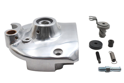 Kick and Electric Sprocket Cover Complete Polished