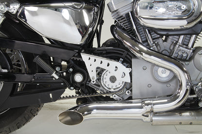Outlaw Chrome Pulley Cover Kit