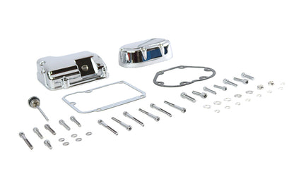 Transmission Side Cover and Top Cover Set Chrome