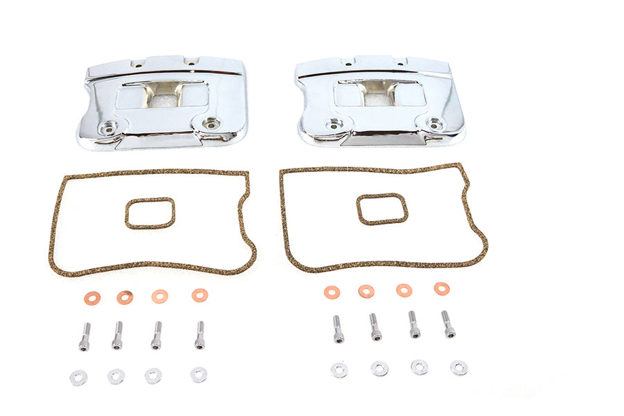 Top Rocker Box Cover Set Chrome