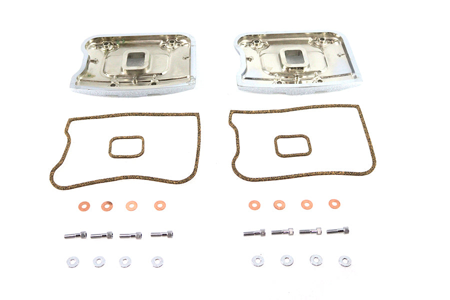 Top Rocker Box Cover Set Chrome