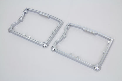 Rocker Box Chrome D-Ring Set