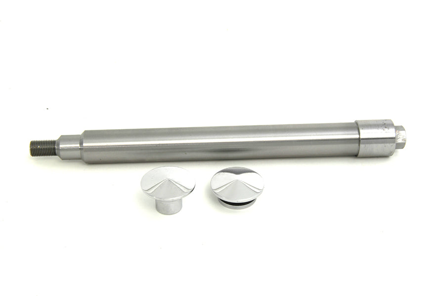 Chrome Flush Mount Front Axle