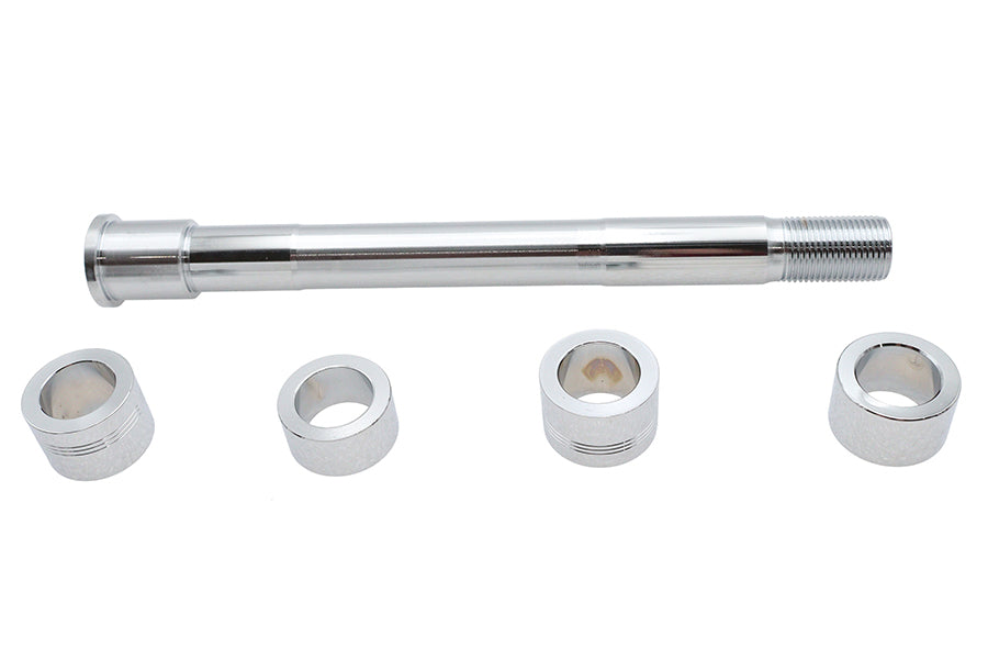 Chrome Front Axle Kit